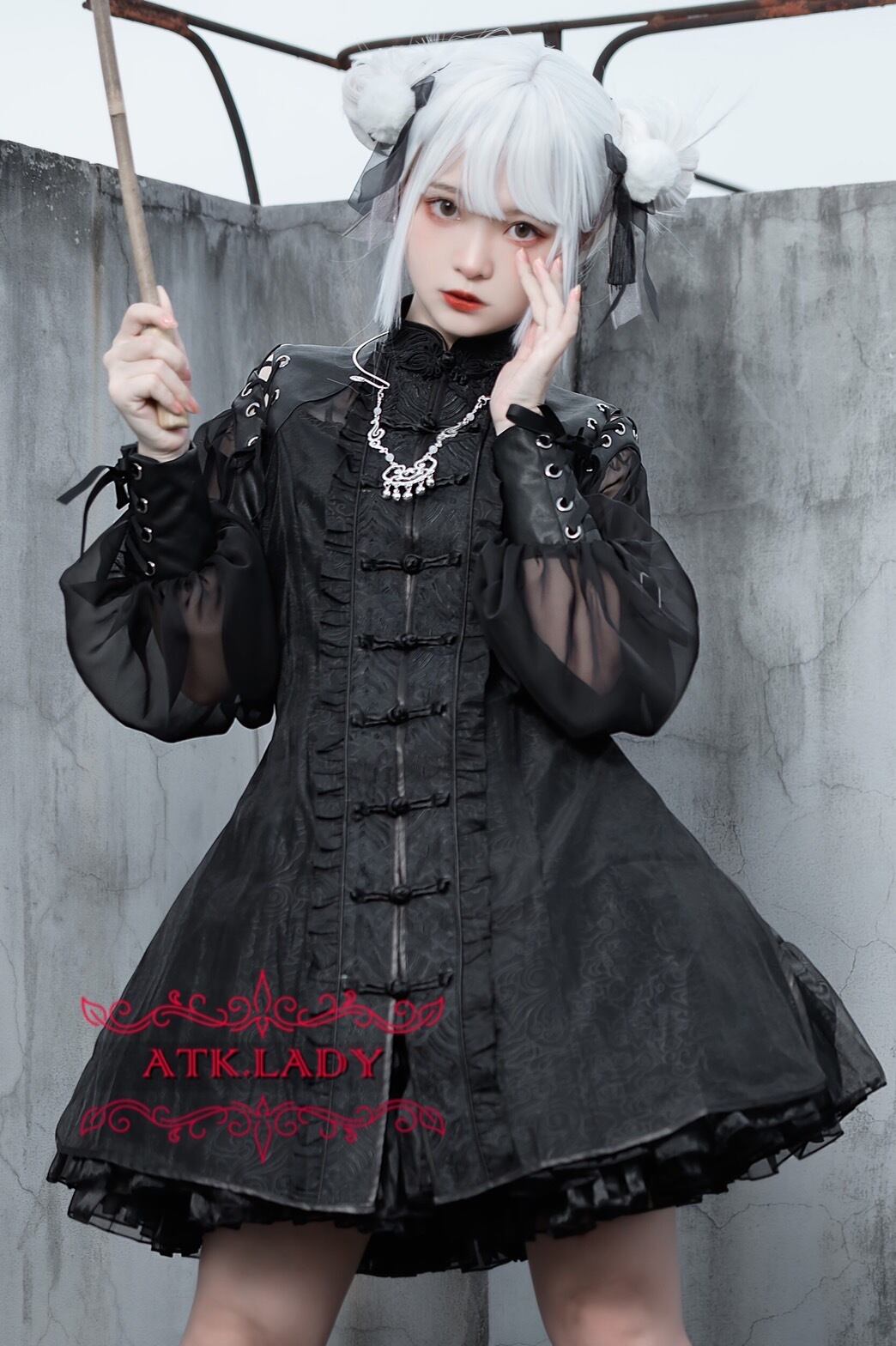 ATK.LADY】k2516 Black Rose【黒薔薇】インフルエンサー 投稿 youtube