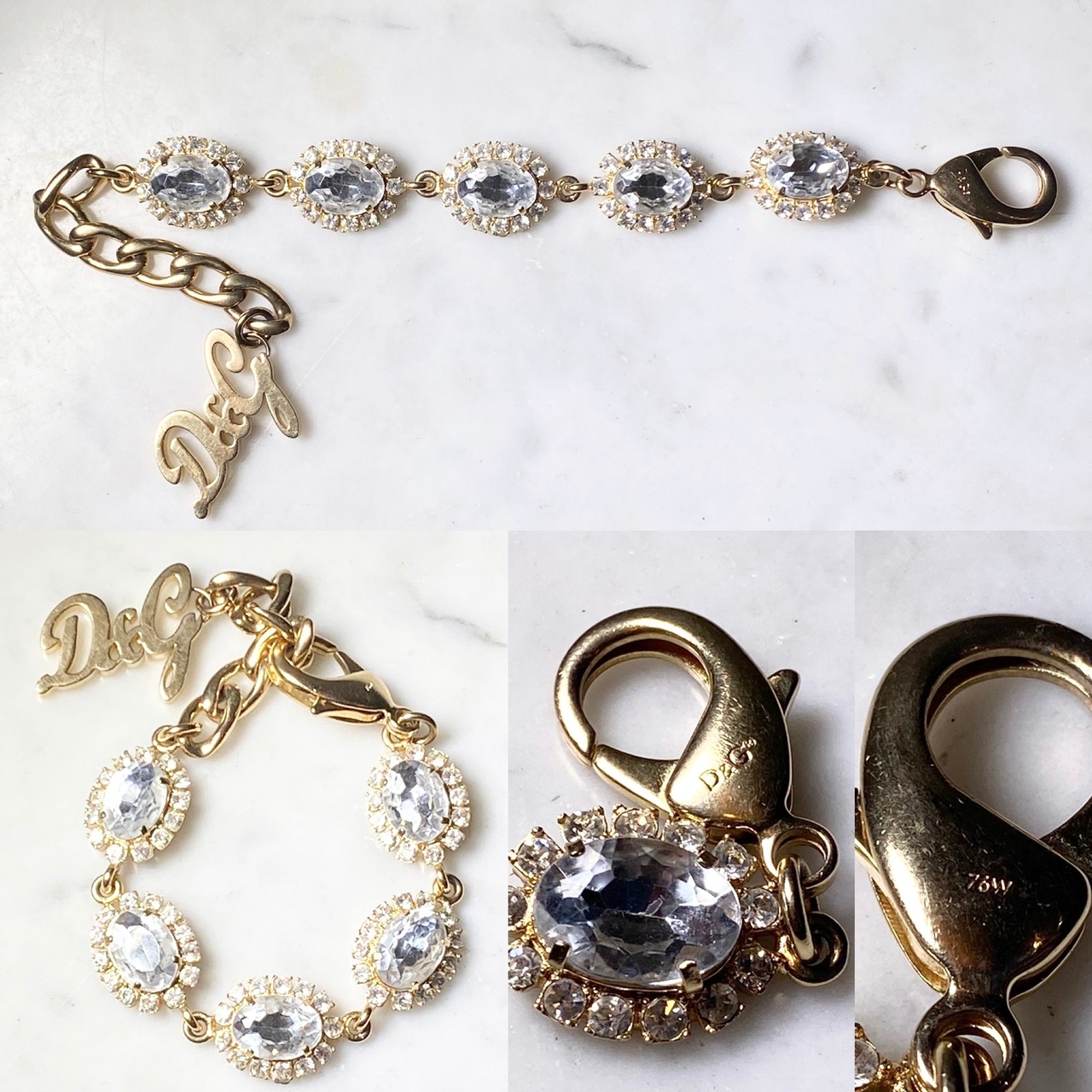 DOLCE&GABBANA crystal bracelet