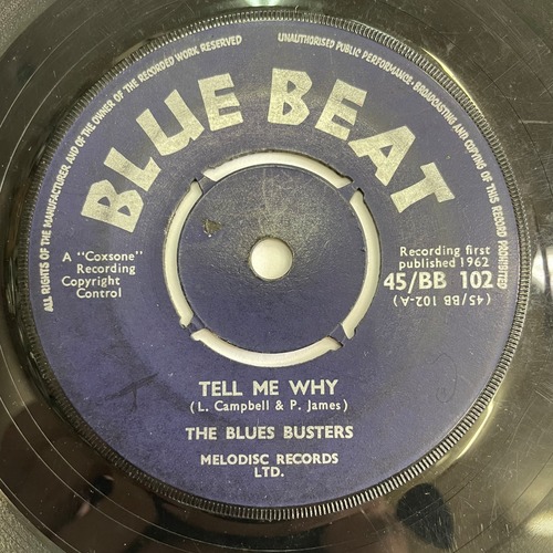 THE BLUES BUSTERS - TELL ME WHY / I‘VE DONE YOU WRONG