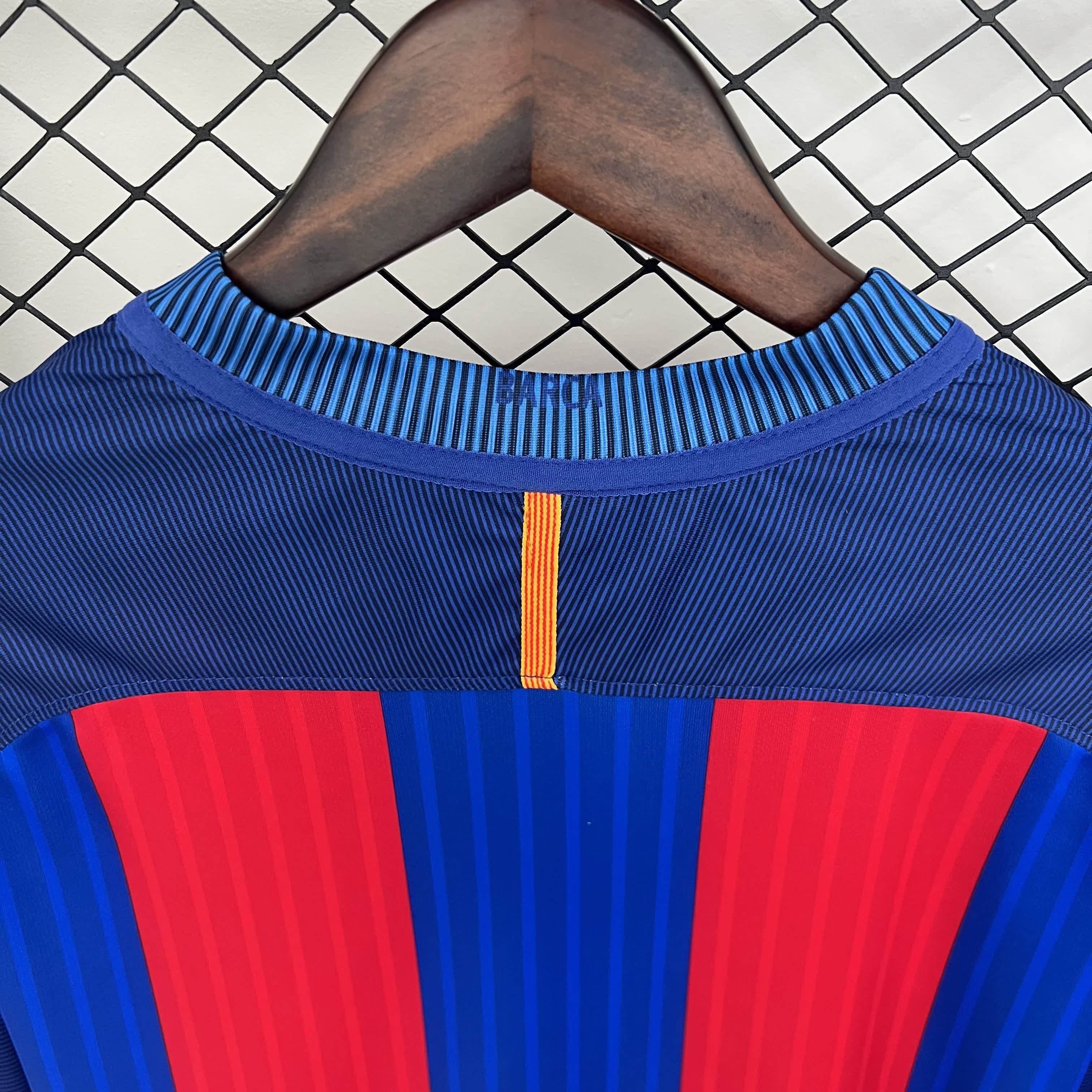 Retro long sleeve Barcelona 14/15 home Jersey レトロ バルセロナ 14