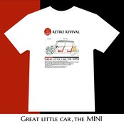 Austin Mini T-Shirts ｜オースチン　ミニ　/ Skeleton20-80