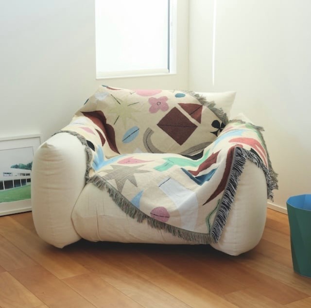 【OLYA】Tapestry rug/Bird