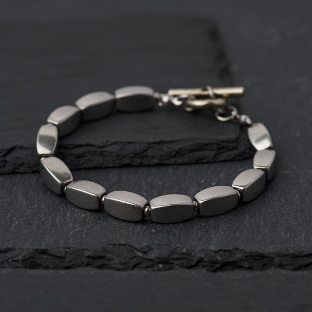 【Metal Beads Bracelet】-Bean-