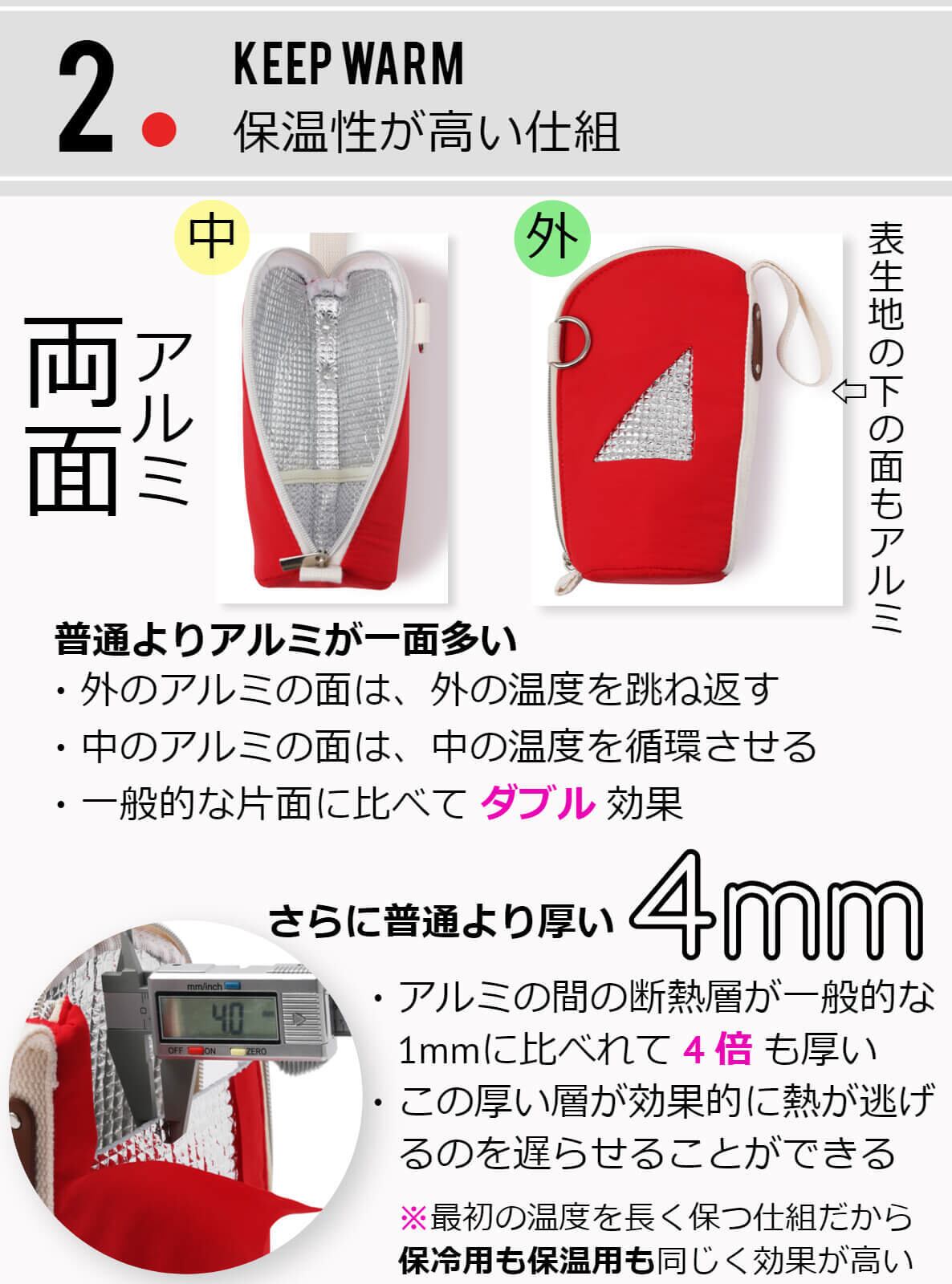 ペットボトルポーチ 保冷 Amazon｜Lunchichi ペットボトルホルダー 保冷 【4層で本格保冷＆結露