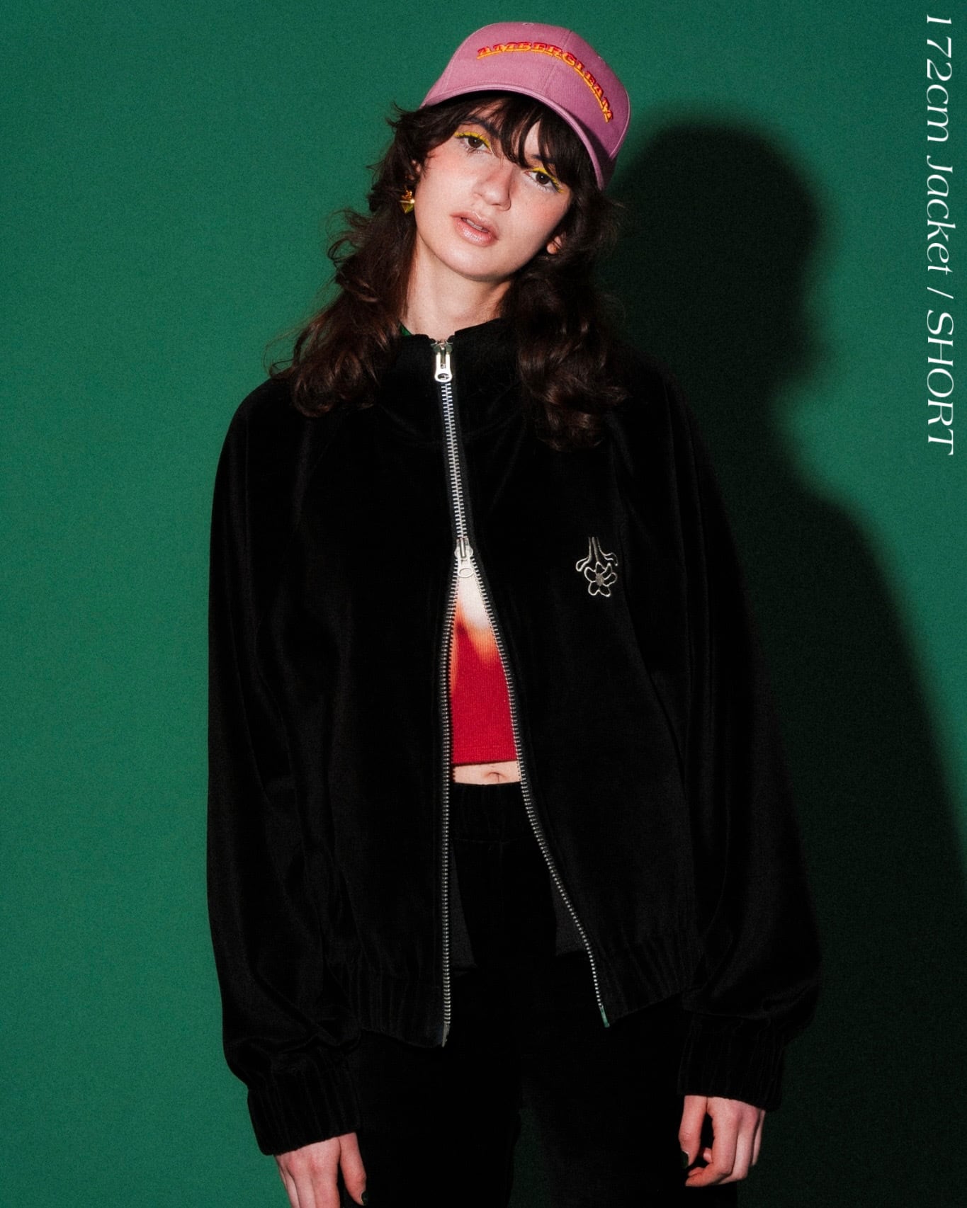 Black Restock】Velor Pile Drivers Jacket / ベロアパイル Black Restock】Velor Pile Drivers Jacket / ベロアパイル