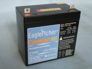 EAGLEPICHER製AGMディープサイクルバッテリー　CF12V60SDC