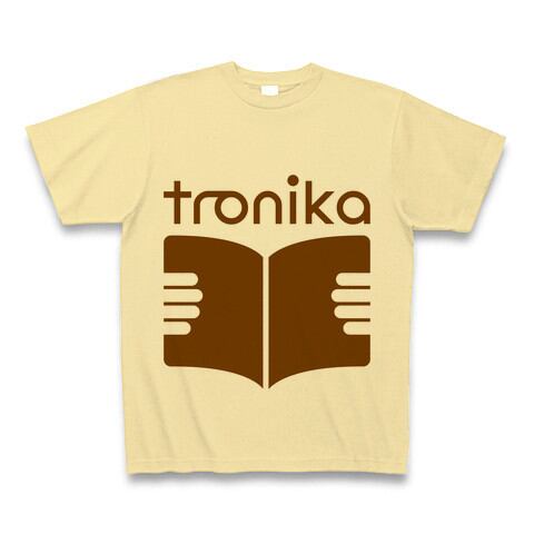 トロニカ　ロゴ　Tシャツ（ナチュラル） - 画像1