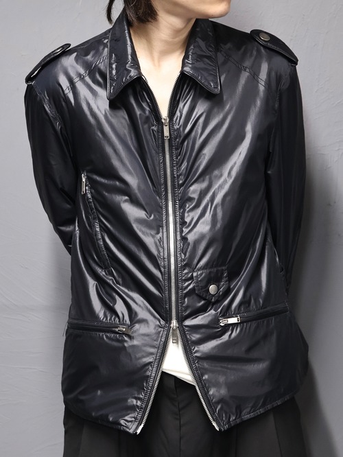 【GUCCI】double zip nylon blouson