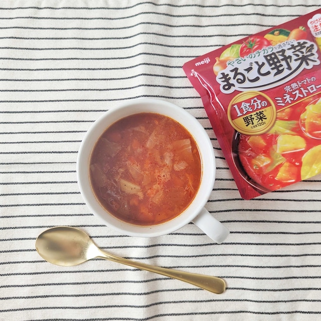明治 まるごと野菜 完熟トマトのミネストローネ 1袋