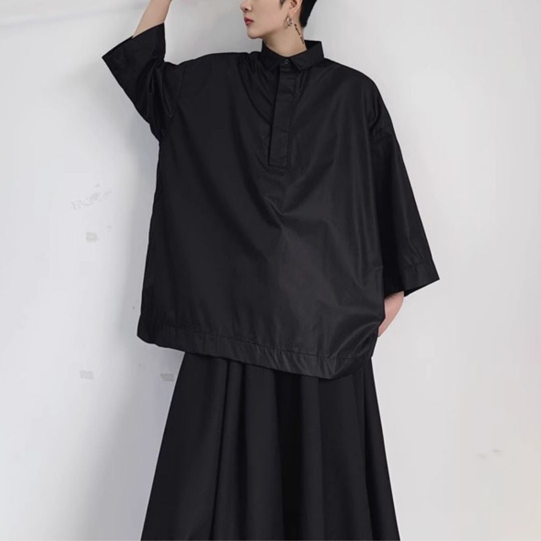 Simple Medium Sleeve Shirt