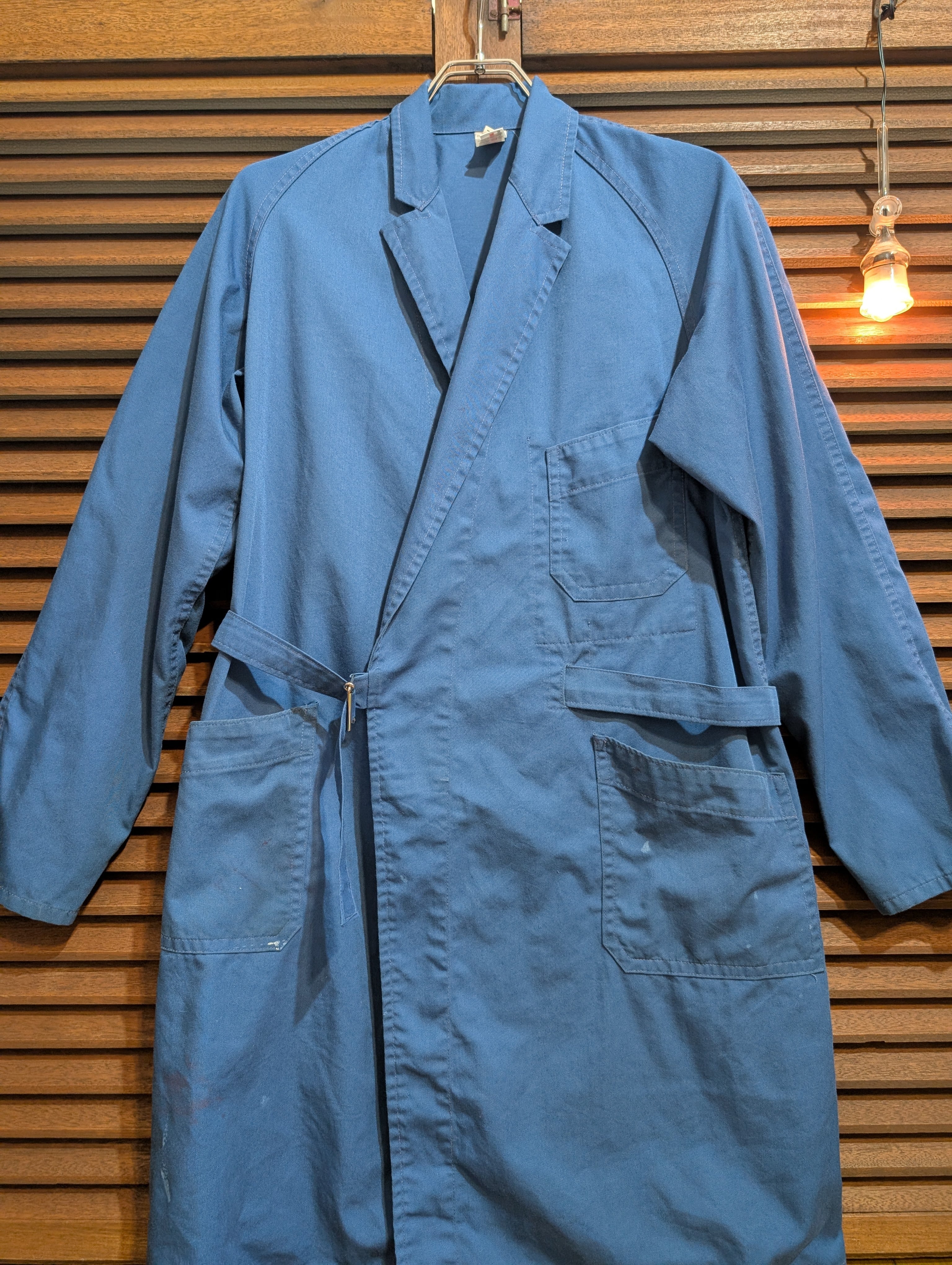 Belgium anjetex Tielocken Work Coat Blue