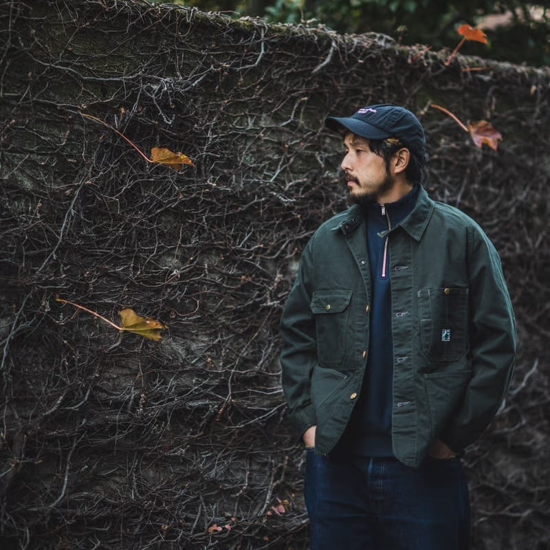 TCB(ティシービー) Cat Head Jacket Green Canvas