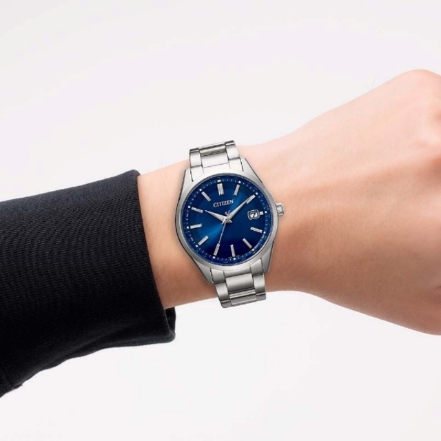 CITIZEN COLLECTION シチズンコレクション エコドライブ 電波時計 ワールドタイム 5気圧防水 メンズ腕時計 CB0300-53L