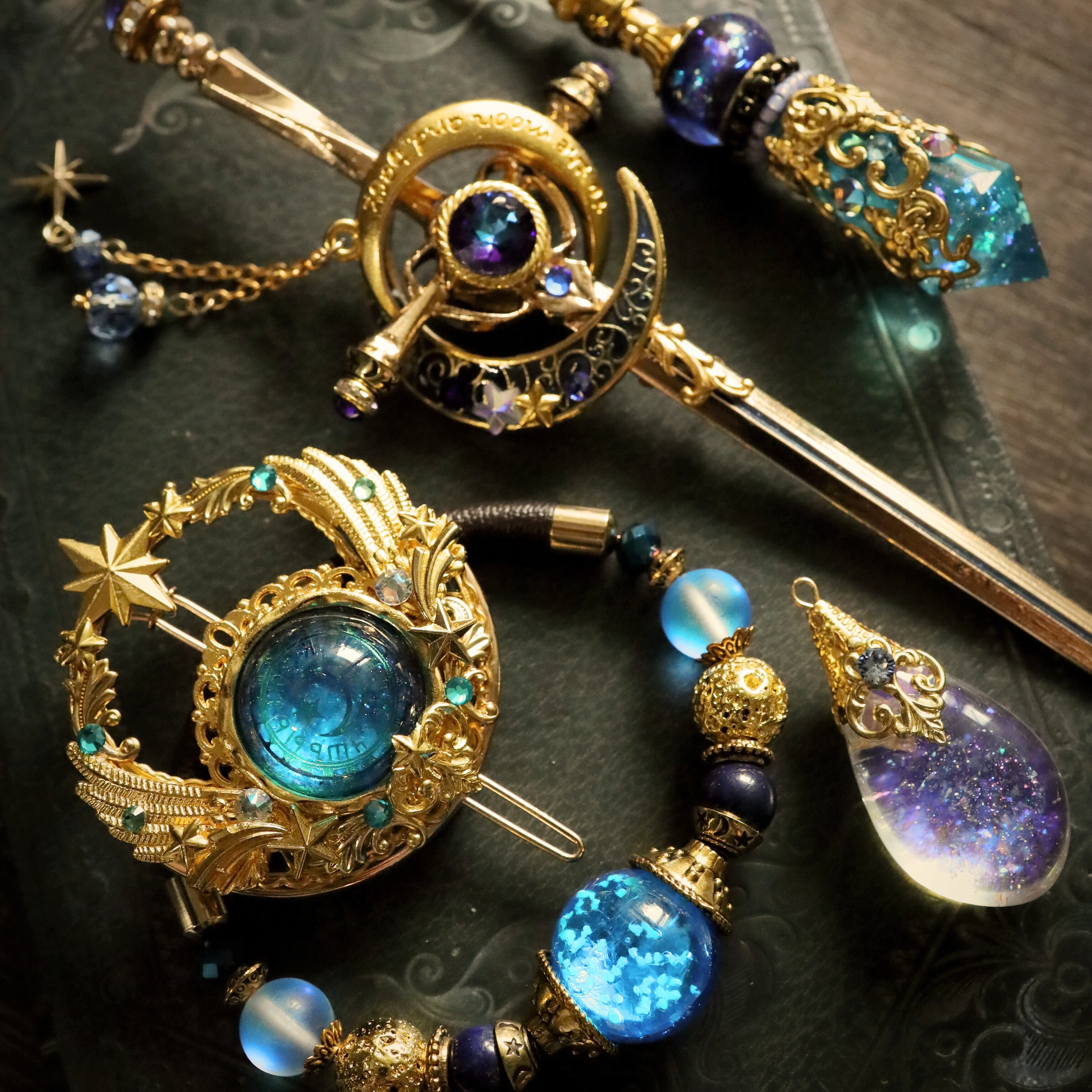 幻月の魔剣】「魔法の剣」の形をした簪 | Early Moon Magic Equipment Shop