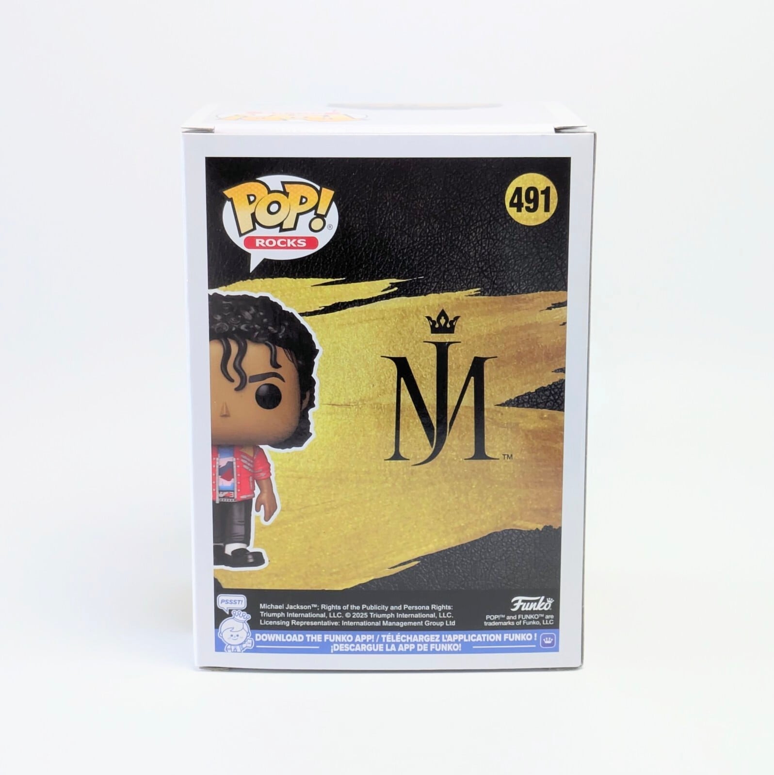 ☆US直輸入☆ FUNKO 【 POP! ROCKS VINYL FIGURE MICHAEL JACKSON ( マイケル・ジャクソン )】 ビニールフィギュア〚アメリカン雑貨 アメトイ〛