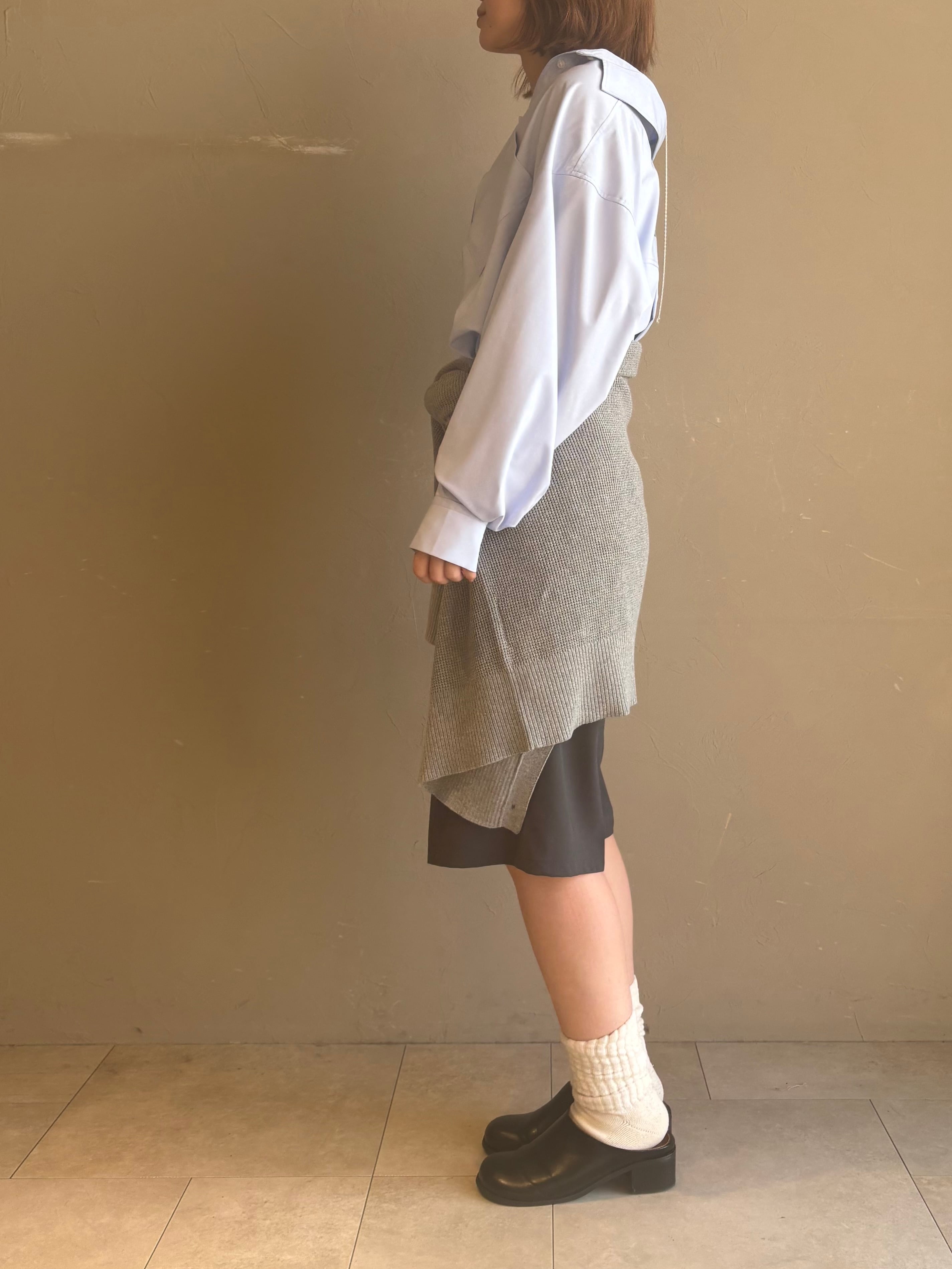 NUS 】バックロゴプリントシャツ | valance 福井｜レディース セレクト