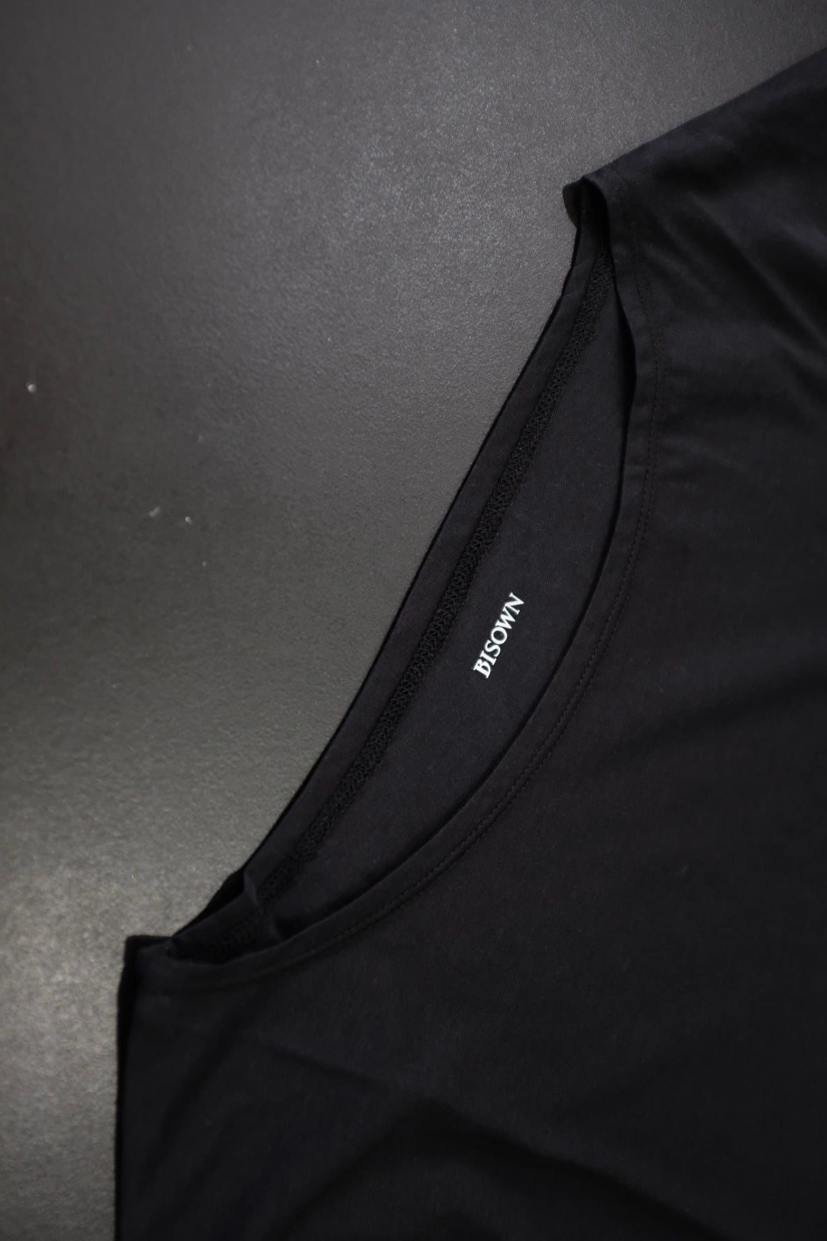 BISOWN]120/2 COTTON CREWNECK TEE | YES-姫路の美容院と服のお店YES