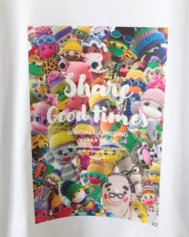 【waka x NomA】スペシャルコラボTシャツ/裾ドローコード　(260700)