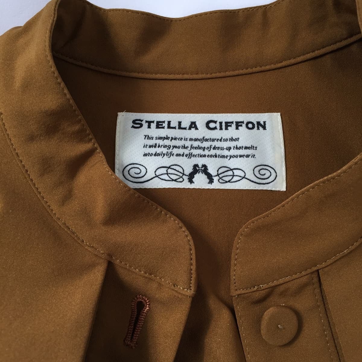 STELLA CIFFON ステラシフォン ロングワンピース 長袖 コート | 「フクル」ファッションブランドユーズドセレクトショップ powered  by BASE