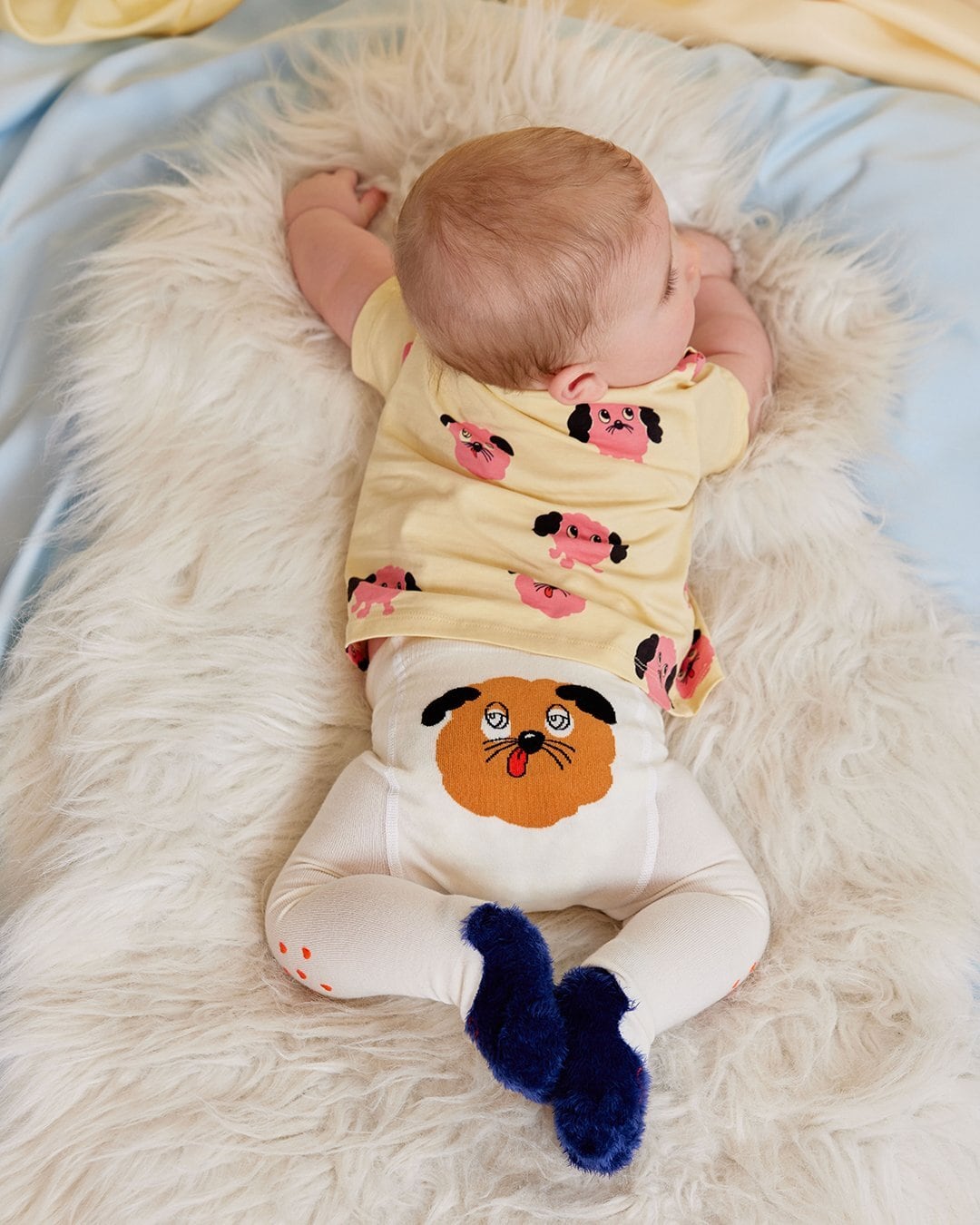 26SS pre】minirodini( ミニロディーニ )Doggies aop ss tee