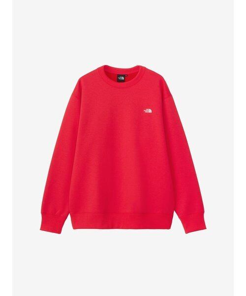THE NORTH FACE (ノースフェイス) - SMALL LOGO HEATHER SWEAT CREW (スモールロゴヘザースウェットクルー) NT62337