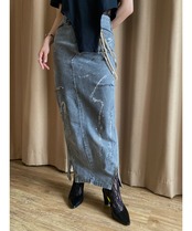 rosner remake denim skirt-4170-6