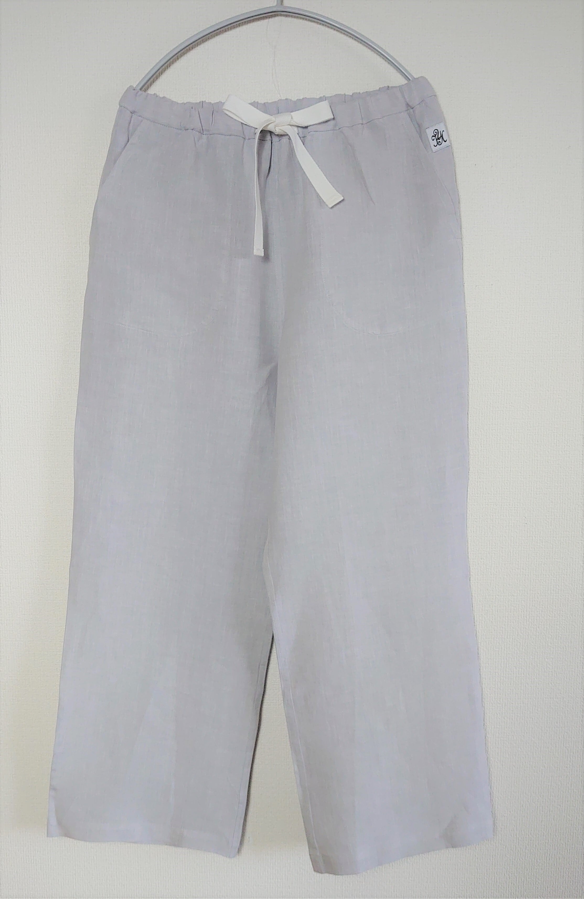 リネン　パジャマ　帝国リネン　未使用品　オフホワイト 3096af883658b1f7b9167c4e60c34d