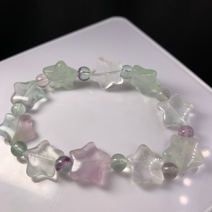 no3フローライトスターブレスレット