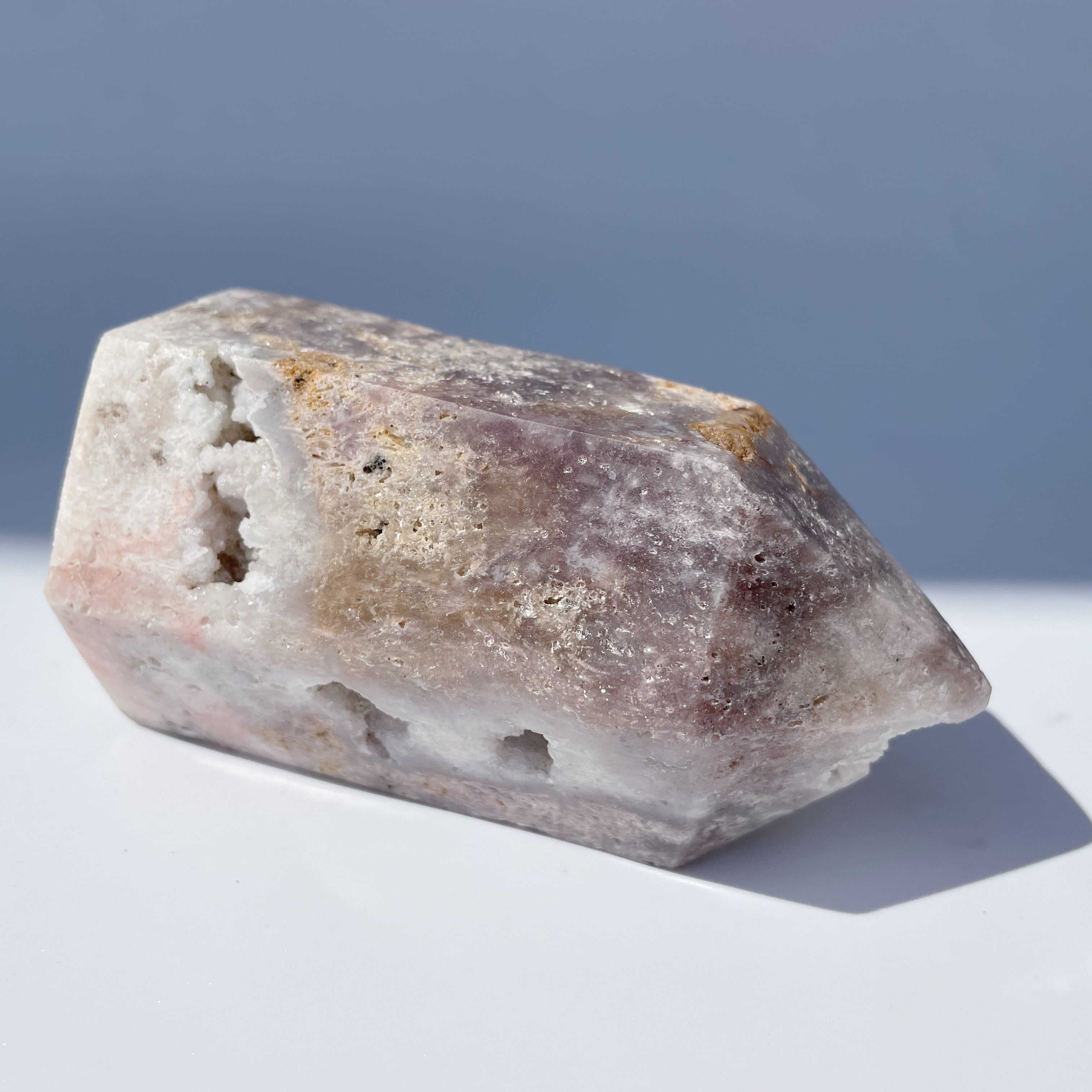 不思議模様がおしゃれ。ピンクアメジスト タワー24◇ Pink Amethyst