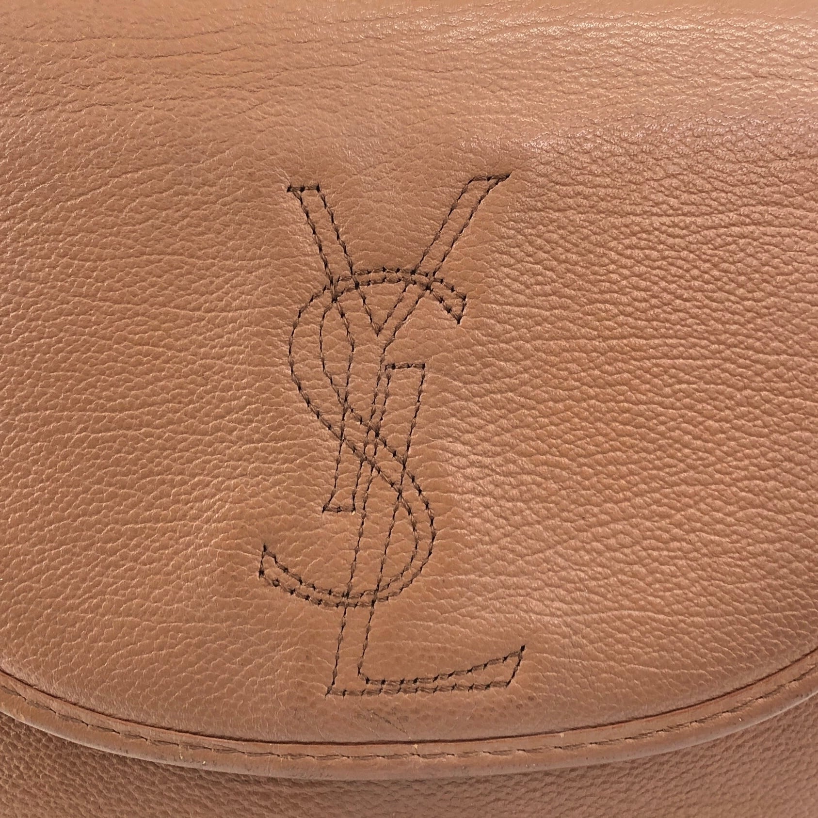 Yves Saint Laurent イヴ・サンローラン ショルダーバッグ ブラウン