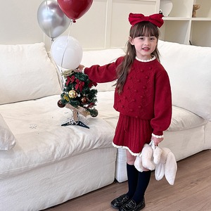 冬ポンポン飾りニットセット