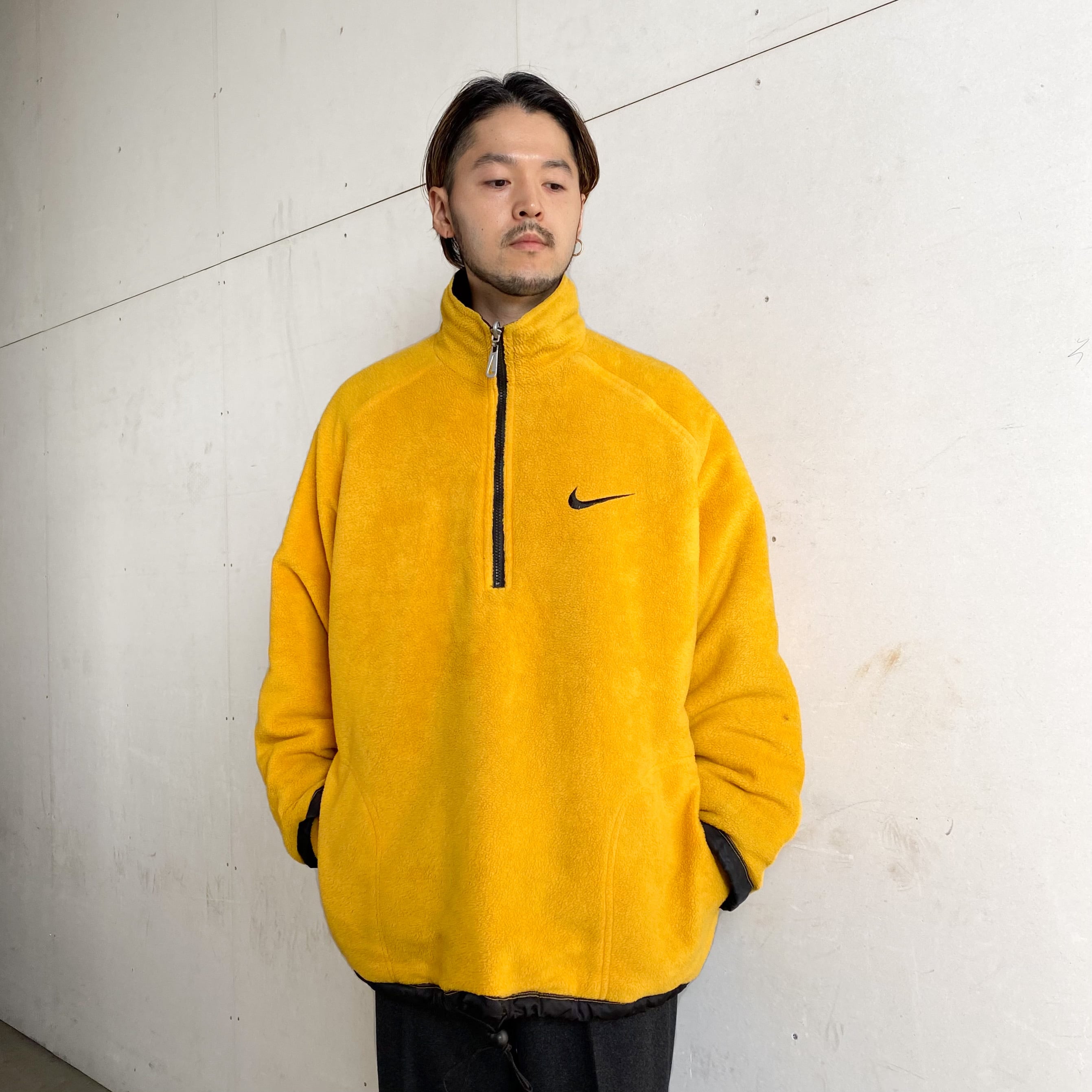 NIKE ハーフジップ ナイロンジャケット【2XL】FCTC