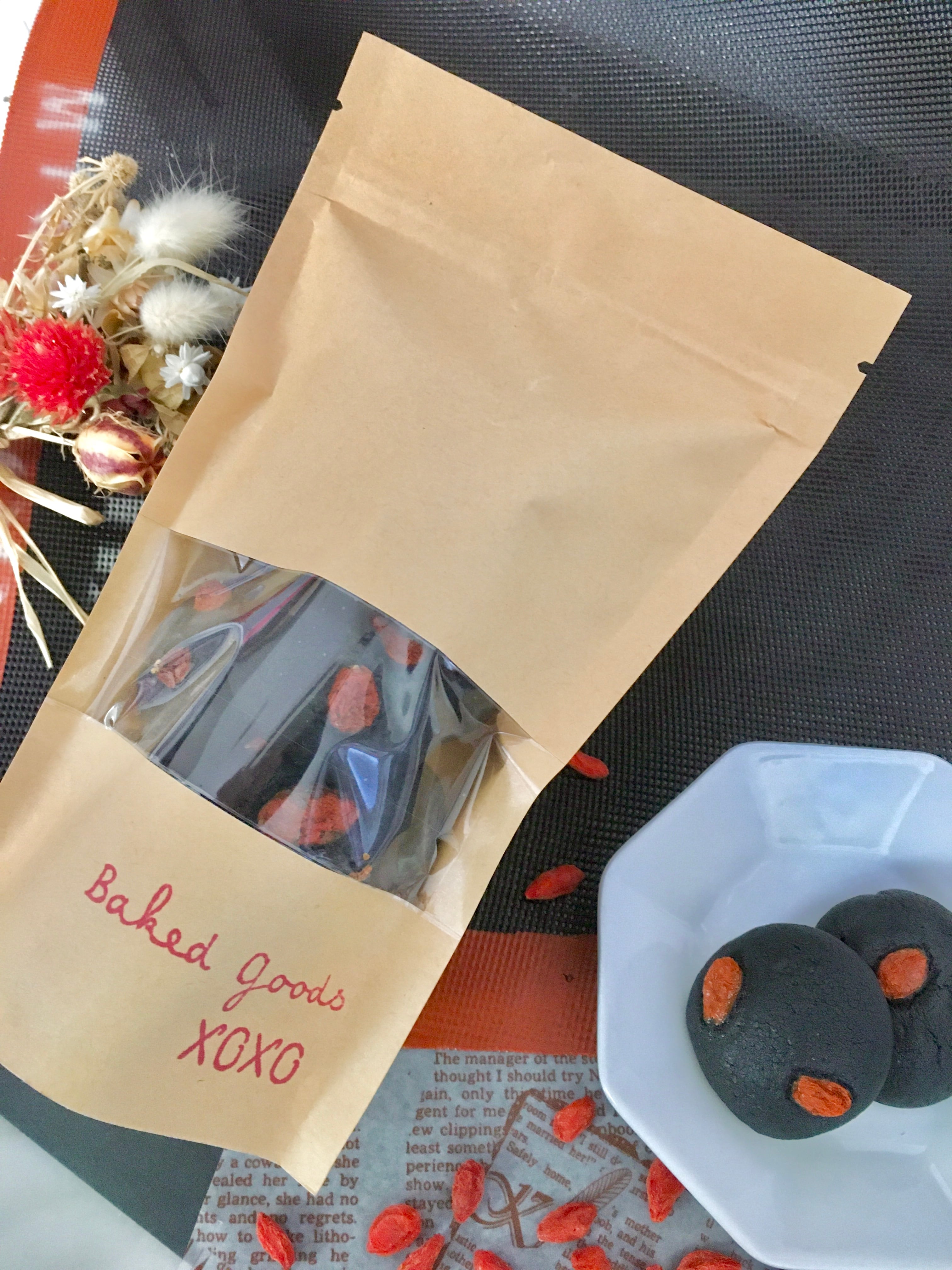 チャコールクッキー【デトックスクッキー】 | Baked Goods XOXO