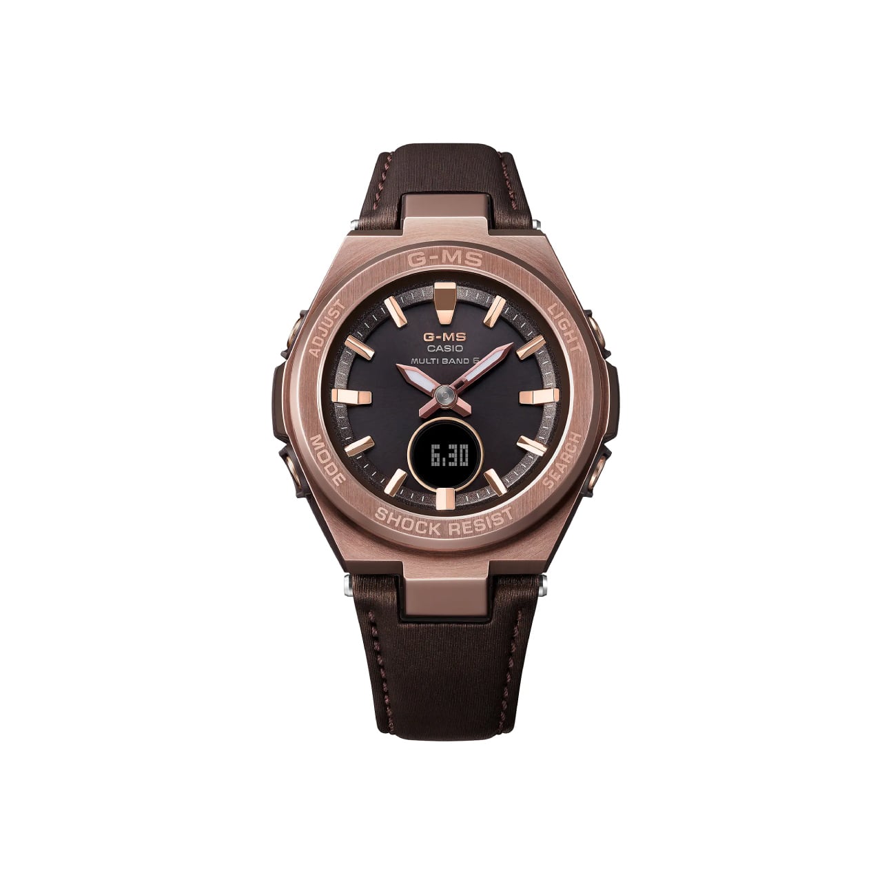 BABY-G G-MS 腕時計 ブラウンレザー　MSG-W200RL-5AJF MSG-W200RL-5AJF | CASIO