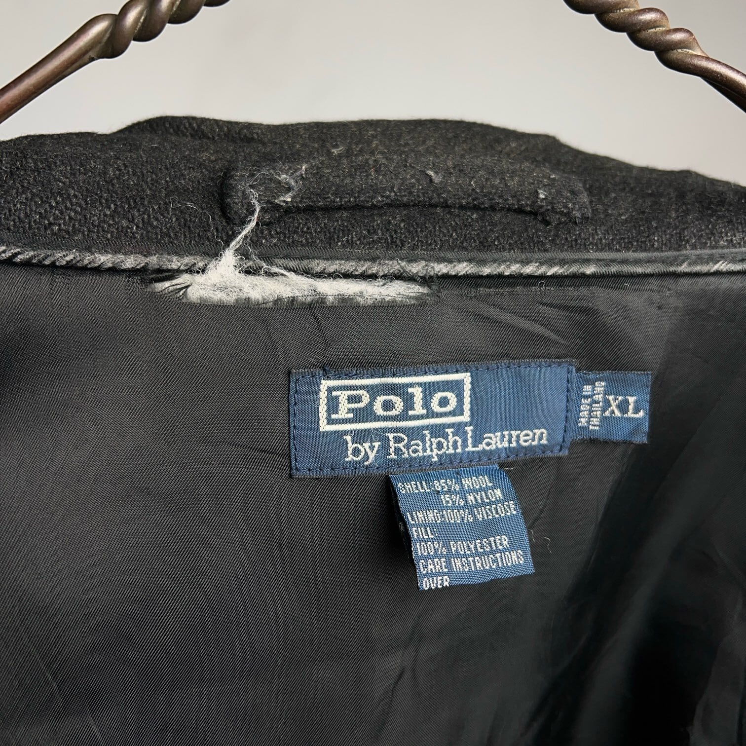 90's~ Polo by Ralph Lauren Zip Up Wool Jacket 90年代 00年代 ポロ