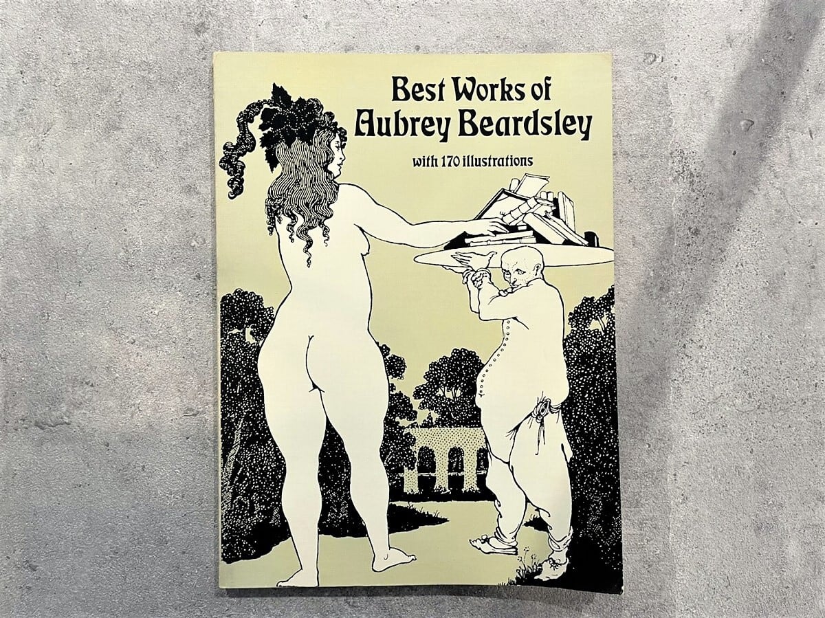 【VA405】Best Works of Aubrey Beardsley /visual book