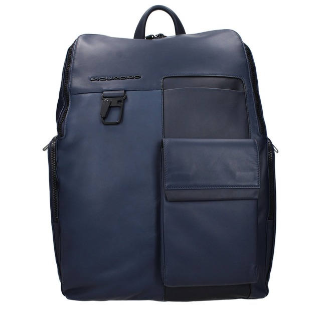 【新品】PIQUADRO ピクアドロ メンズ バックパック・ボディバッグ レザー ブルー CA5989S123BLU