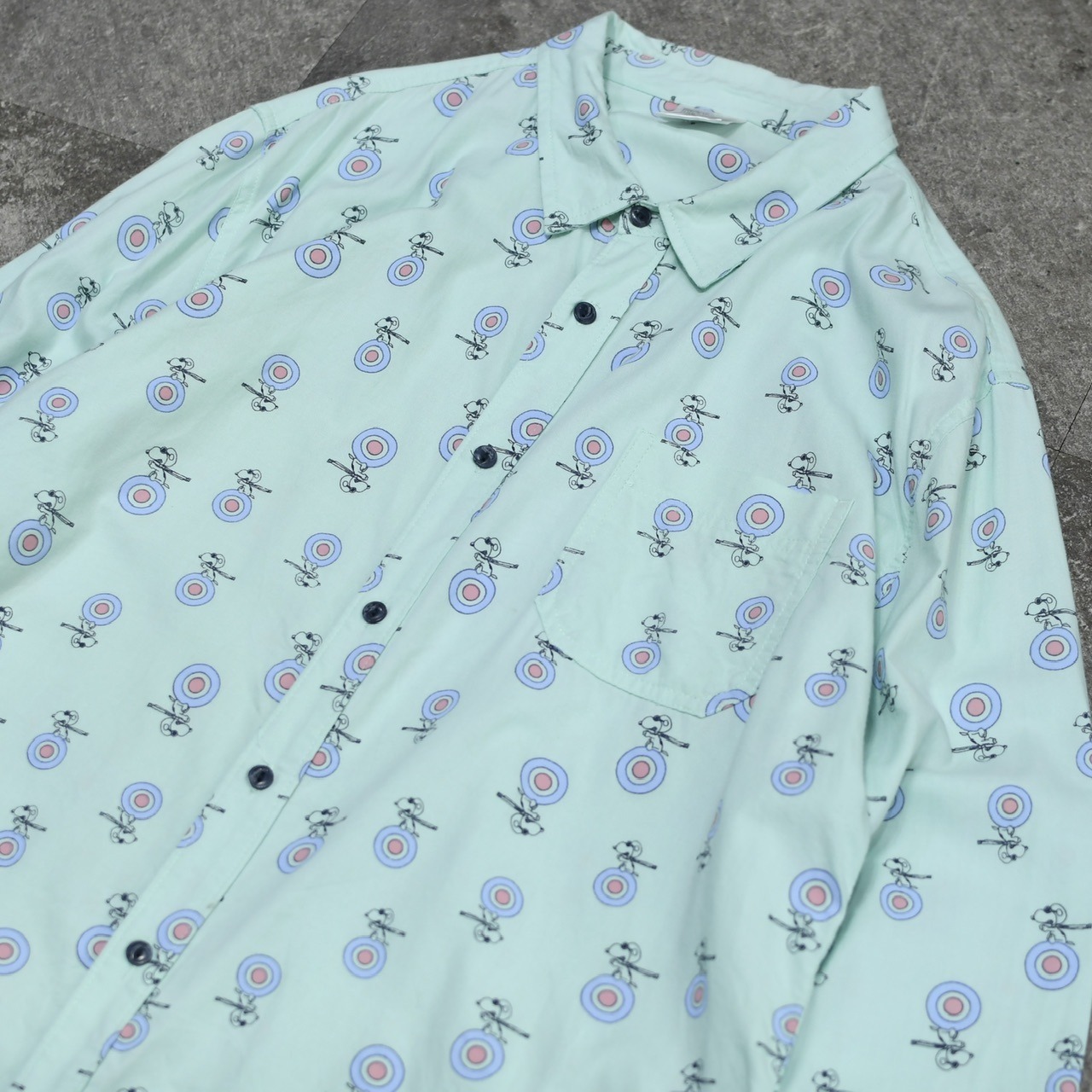 PEANUTS snoopy pattern shirt