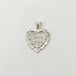 Vintage 925 Silver "Someone Special" Heart Pendant Top