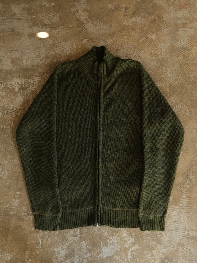 Used Green knit Bluson