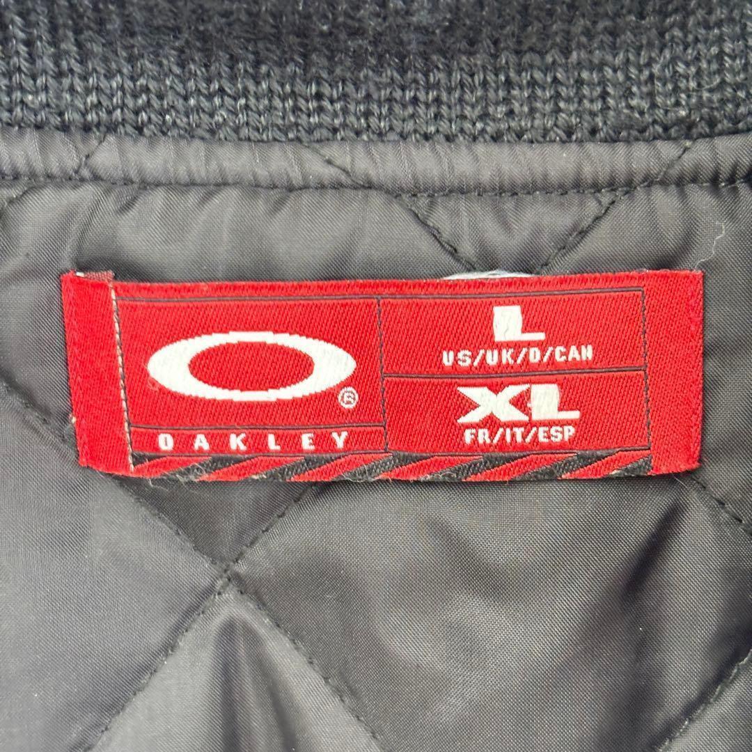 90s OAKLEY リバーシブル キルティング ジャケット 赤タグ テック系