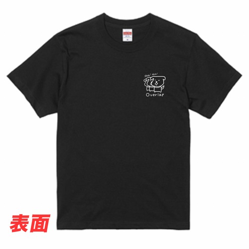 菜々子20th『overlap』Tシャツ［ブラック］