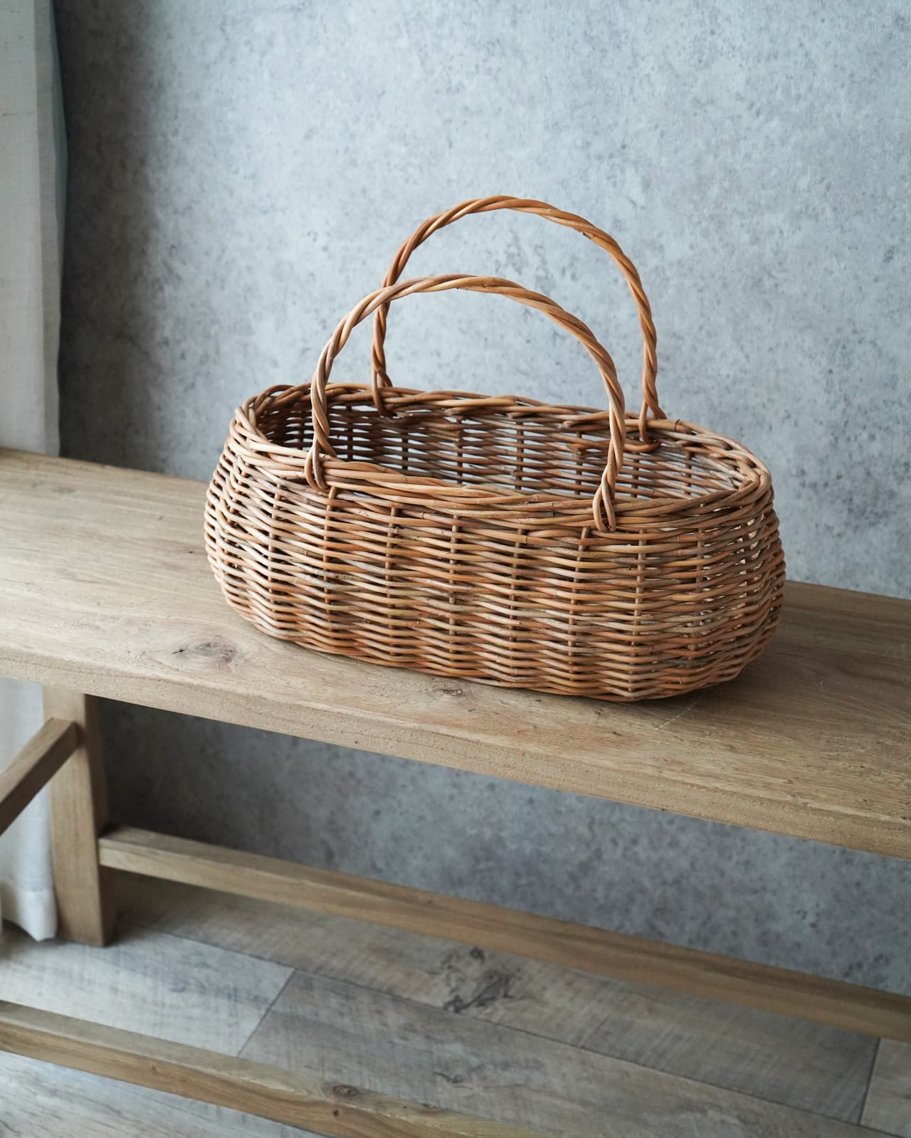 アラログ かごバッグ 天然アラログのかごバッグ - 北欧、暮らしの道具店
