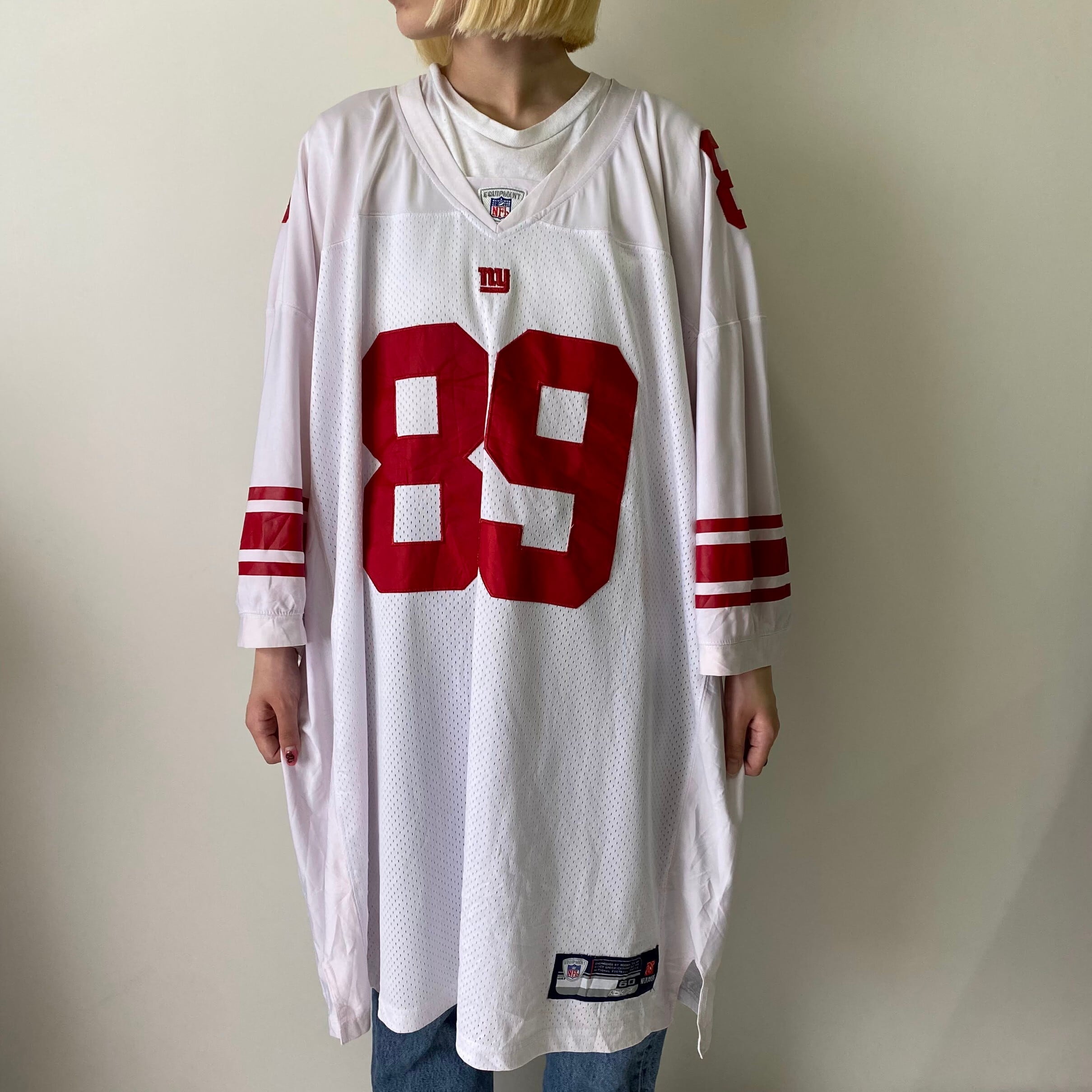 リーボック NFL ノースリーブ プリントTシャツ ヘルメット 00s XL 紺