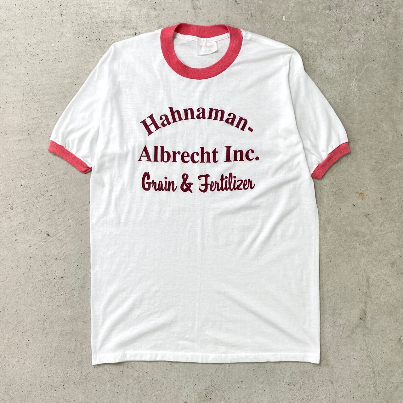 90年代 USA製 Albrecht Inc. アドバタイジングプリントTシャツ 