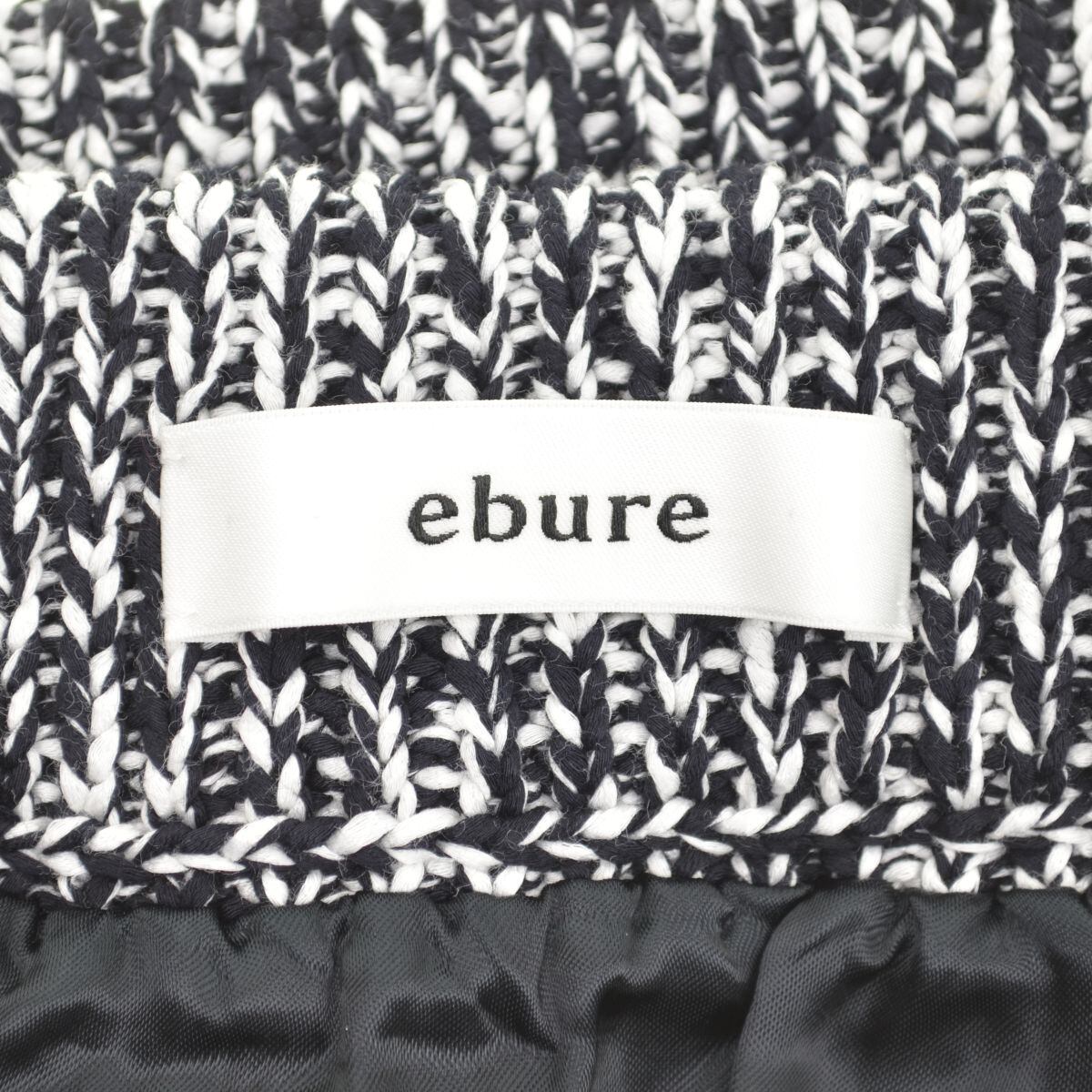 【ebure/エブール】3310500095 カラーツイストニットスカート