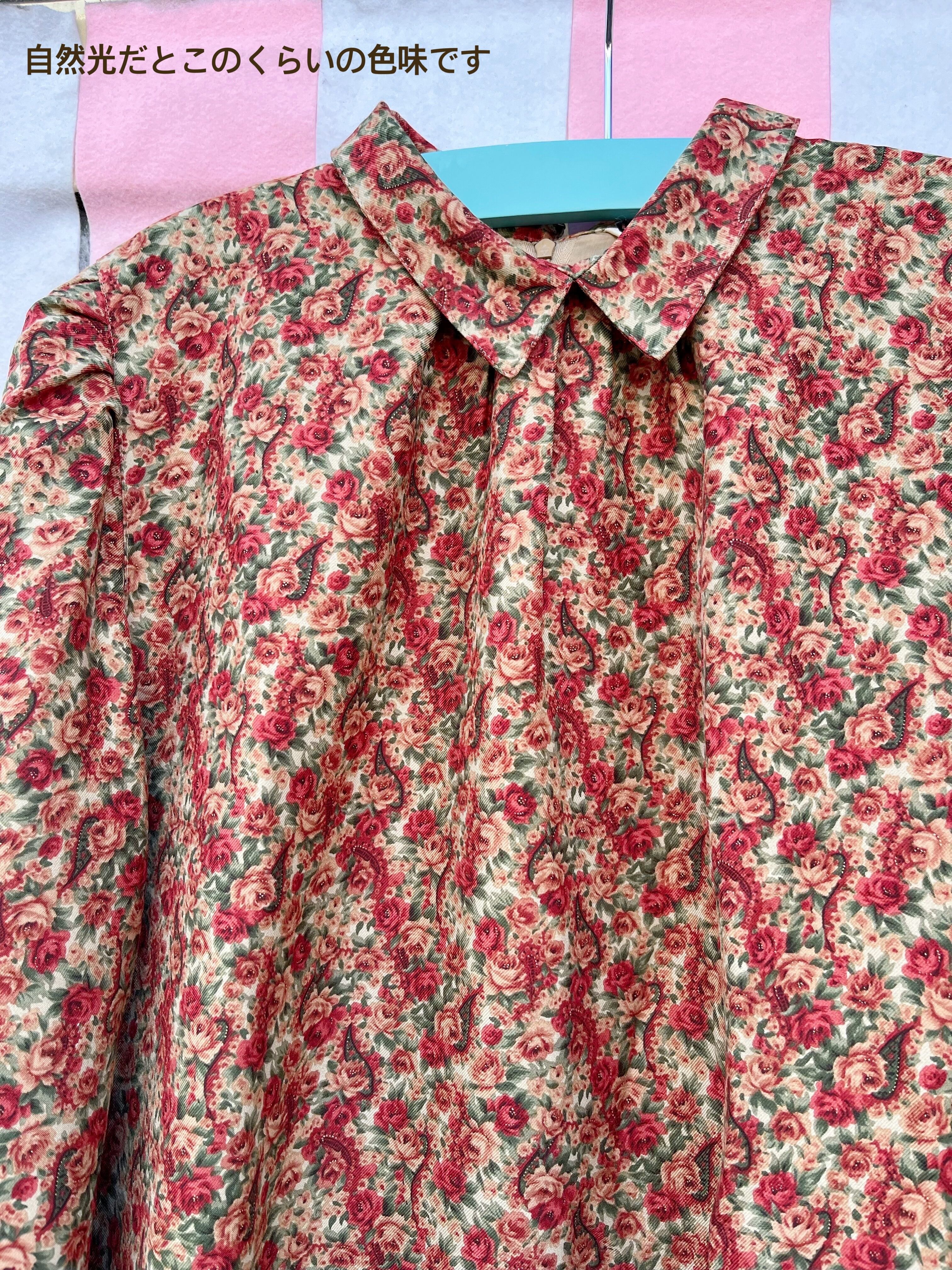 mini rose gather one-piece