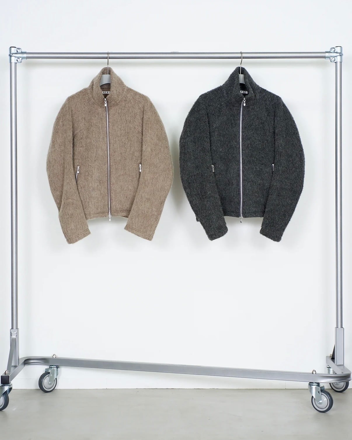 MATSUFUJI | Exclusive Henry Neck LS Shirt | LIGHT GRAY | HOWDAY