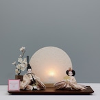 【ピーカブーひな人形-Bell’s Kissシリーズ-】【花式部-オディール】【BK0-1】【品番25-309】「親王飾り」 thumbnail 14