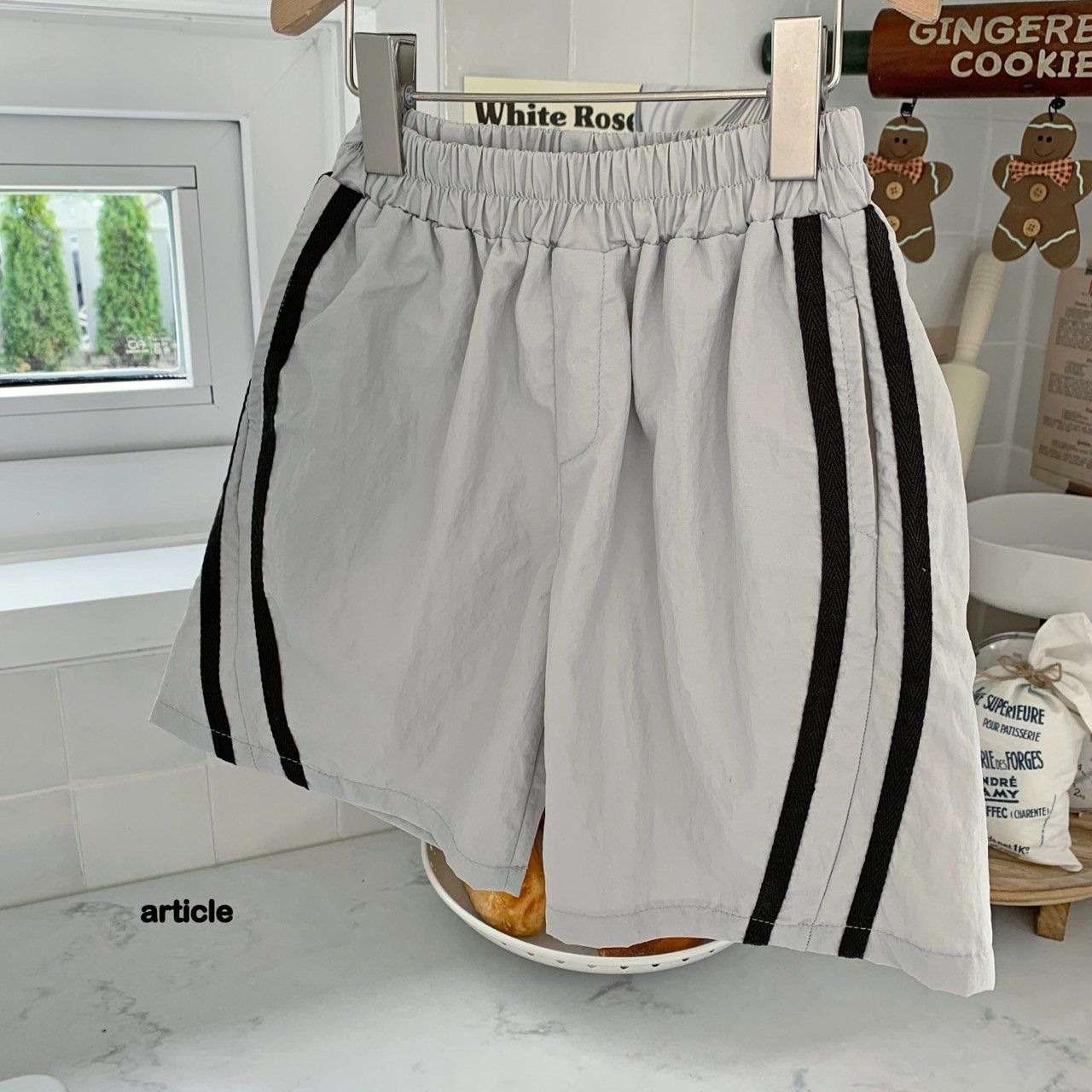 [article] Curve Track Shorts / [아티클] 커브트랙반바지
